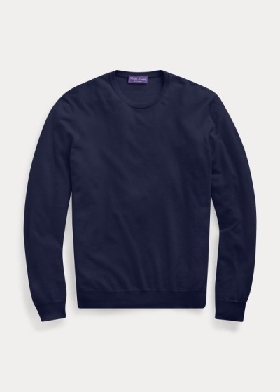 Sueter Ralph Lauren Hombre Azul Marino - Cashmere Crewneck - IOWQR6471